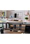 Desktop Organizer Study Desk Organizer Wire Board Note Holder, Photo Board, Headphone and Glasses Organizer - 3