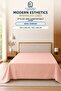 Riva Series Powder Double Elastic-Free Flat Sheet 160X200 / 180X200 cm - 2