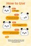 Special for Children, Moisturizing and Soothing Sheet Mask Set of 5 Pandaring Mask Pack Kids Set - 7