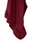 Bordo Dokuma Volanlı Plaj Crop Bluz TBESS19BB0095 - 5