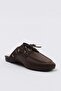 Koyu Kahverengi Kadın Loafer TAKSS26LA00015 - 3