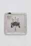 Candlestick Patterned Metal Presentation, Promise, Engagement and Decorative Tray 23cm X23Cm Tphss26Tps00007 - 2