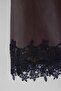 Kahverengi Bodycon/Vücuda Oturan Kare Yaka Maxi Suni Deri Dantel Detaylı Örme Elbise TWOAW27EL00059 - 6