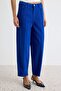 Saks %100 Pamuk Yüksek Bel Barrel Jeans TWOAW27JE00057 - 4