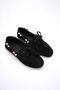 Women's Black Beaded Casual Suede Shoes Tr27Ms07A - 3