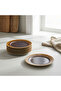 Güral 6 Pieces 27 cm Serving Plate Reactive Saura 137 - 2