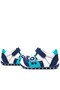 Genuine Leather Blue Velcro Summer First Step Baby Shoes - 6