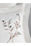 Sementa Embroidered & Handcrafted Cotton Satin Duvet Cover Set - Mint - 2