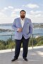 Men's Striped Pattern Plus Size Jacket