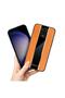 Xiaomi Redmi Note 9S Compatible Case Premium Leather Case Orange - 3