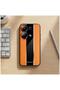 Xiaomi Redmi Note 13 Pro 4g Compatible Case Zebana Premium Leather Case Orange - 4