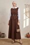 Asile Vest Skirt Double Set 1341 - Bitter Brown - 4