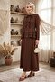 Nesla Tunic Skirt Double Set 1418 - Bitter Brown - 5