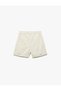 Relaxed Fit Pocket High Waist Striped Shorts - 4