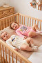 2-Piece 100% Cotton Organic Printed Snap Fastener Baby Bodysuit - 2