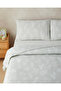 Florine Easy-Iron Single Bed Sheet Duvet Cover Set 160X220 cm Light Green - 2