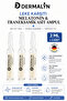 3 Pieces of Anti-Blemish Skin Brightening Ampoule Serum Containing Melatonin & Tranexamic Acid Dermaroller