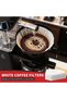 100 Count #4 Coffee Filters for Pour Over, Oxygen-Bleached White Paper - 7