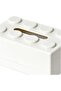 Building Block Tissue Dispenser,White,Decorative,for Home Office Bathroom,Easy Refill - 5