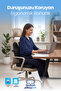 Orthopedic Lumbar and Seat Cushion for Car Seat - Comfortable Driving - 2