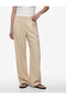 Modal Fabric Loose Fit Wide Leg Baggy Pants with Elastic Waist and Pockets - 2