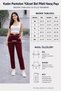 Women's Pants High-Waist Pleated Carrot Leg - 5