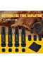 Auto-Stop Tire Deflator Valve Kit (10-30 PSI) 4 PCS Screw-on Tyre Air Down Tool Vehicles Motorcyc... - 2