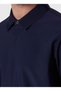 Dark Navy Blue Men's Polo T-Shirt Ns0000692710 - 5