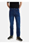 Navy Blue Men's Tapered Fit Denim Trousers B35S35020 - 3