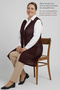Women's Plus Size Openwork Hollowed Out Knitted Fabric Vest - Lightweight and Breathable Summer Mom Vest - 5