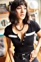 Women's Black-White Snap-On Camisole Blouse BLZ-19000171 - 3