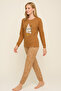 Women's Soft Texture Thermal Pajamas Set 42050 - 6