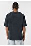 Washable Oversized T-Shirt with Metal Detail - 5