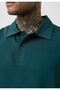 Basic polo collar oversize t-shirt - 6