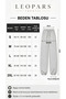 Men's Navy Blue Color Side Piping Baggy Sweatpants with Back Pockets, Comfortable Fit - 7