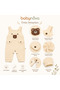 BabyNova Çiçek Baskılı Bebek Tulum - 5