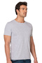 Özkan 0265 Men's 95% Cotton Flexible Comfortable Closed Crew Neck Half Sleeve Undershirt T-Shirt - 4