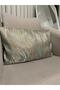 Double-Sided Imported Lara Pattern Throw Pillow Cover-Anthracite - 4