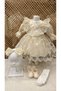 baby girl 0/3-3/6 MONTHS ORCHID MAWLID SET lace detail - 3