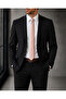 Champagne Powder Color Satin Tie & Handkerchief Set - 2