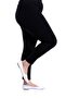 Women's Jeans Gathering Full Lycra Elastic Waist High Waist Large / Small Size - Black