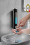 1Pcs Black 400ml Hand Sanitizer Soap Dispenser Manual Shampoo Liquid Holder for Bathroom Kitchen Sink M-52 - 5