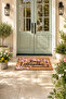 Welcome to Our Home Japanese Cherry Blossom Patterned Door Mat 45X70 cm