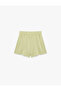 Comfortable Fit, Elastic Waist, Modal Fabric Mini Sports Shorts - 4