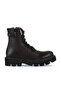 Brown Flotter Leather Women's Flat Boots 01Wr3400 - 2