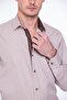 Classic Long Sleeve Filafil Pitikareli Swift Gift Boxed Men's Shirt Fs-001263 - Beige - 4