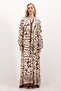 Bdart Patterned V-Neck Long Dress - 2