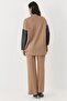 My Fashion Faux Leather Detailed Sweater - 3