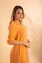 Muslin Shirt Dress Salmon pink Bnts-23034 - 3