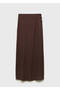 Straight-Cut Linen-Blend Skirt - 3